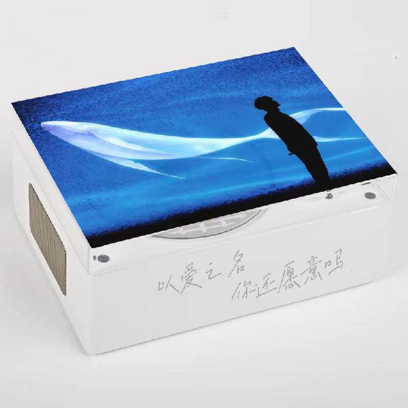 蝉鸣林静DIY定制cd播放机周深粉丝定制款cd机明星专辑播放器音响图片