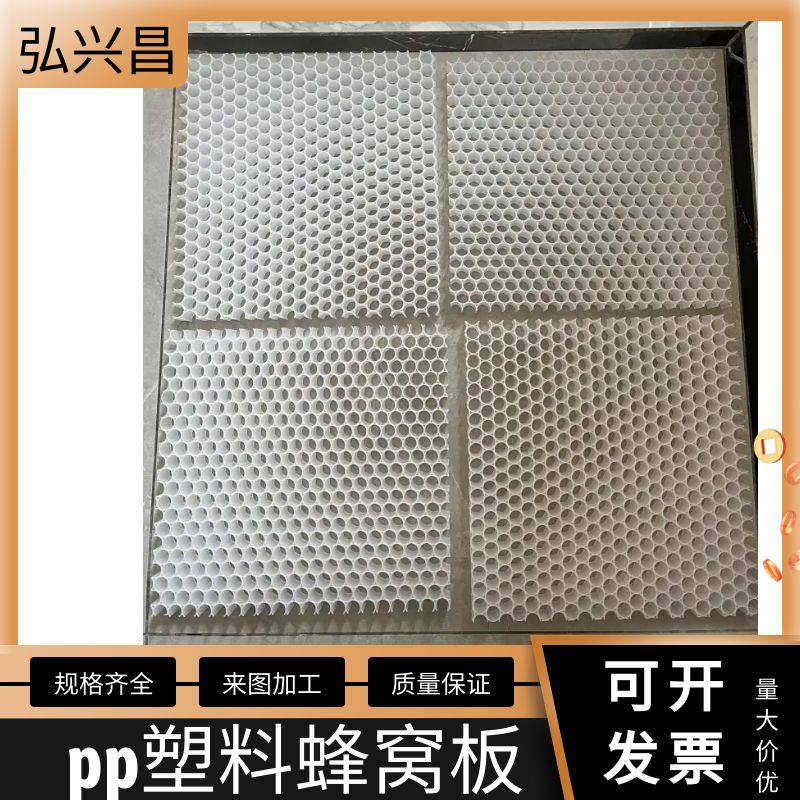 阻燃PP蜂窝板抗折弯防潮耐磨塑料蜂窝板材PP蜂窝板来图来样可定制