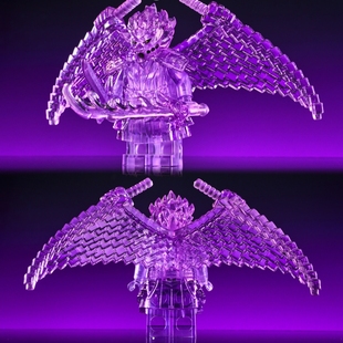 火影忍者须佐能乎宇智波佐助盔甲翅膀动漫乐高积木人仔手办小玩具