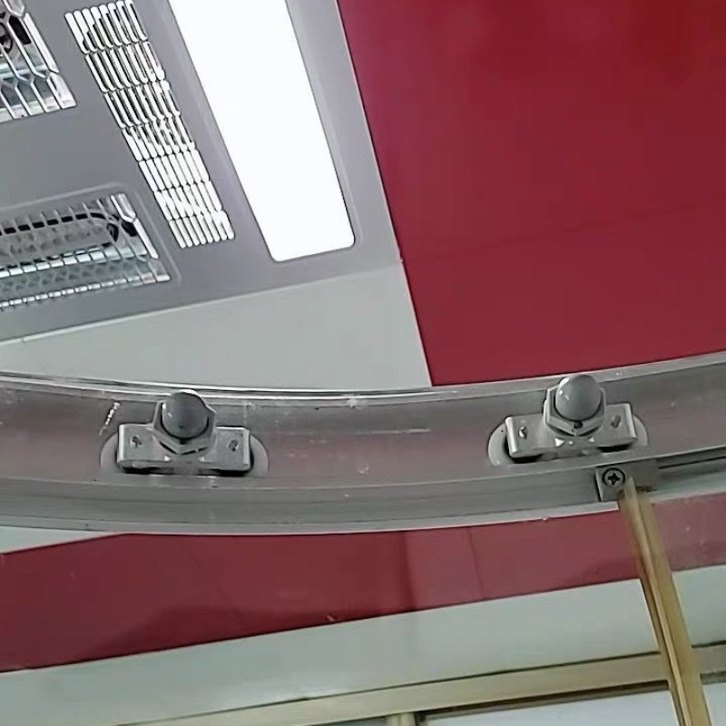 淋浴房移门滑轮老式滑轮圆弧形浴室玻璃轨道轮子滚轮五金配件全套