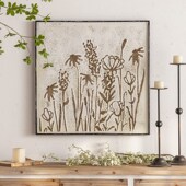 法式 饰画客厅背景墙壁饰民宿级感挂画壁挂 复古浮雕壁画铁艺装