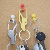 枚罐彩色图钉无痕钉挂钩定位钉软木固定钉塑料大头钉图钉按钉