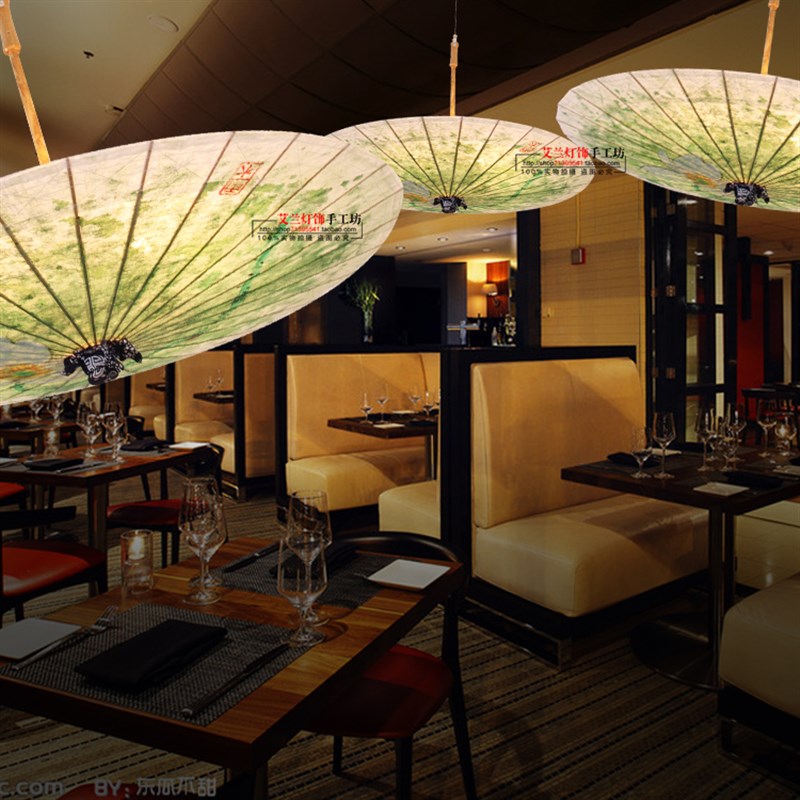 非遗油纸伞加粗骨架加厚层手工防水不变色纸伞灯道具伞灯