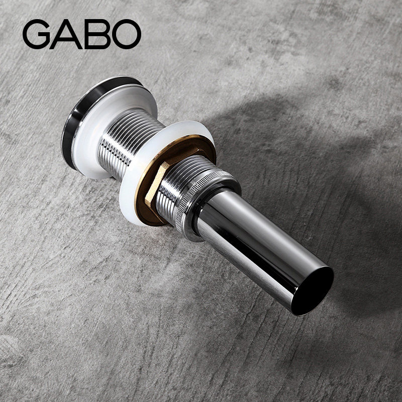 观博GABO卫浴家用面盆弹跳式下水器洗脸盆去水器不带溢水口250060