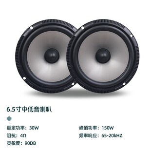 汽货车音响改装中重低音.寸喇改装升级叭重低音通用车载扬声器