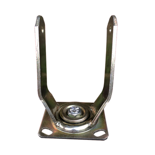 寸寸重型万向充气轮支架加厚高承重定向脚轮支架平板推车架子