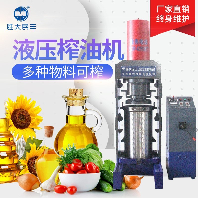 榨油机商用中型油坊 全自动橄榄油榨油全套生产线 食用油精炼机
