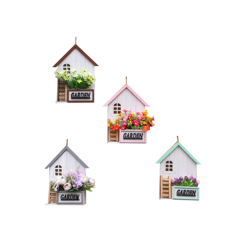 仿真吊挂植物家居装饰壁挂客厅壁饰管道墙壁柱子布置绿植假花花篮