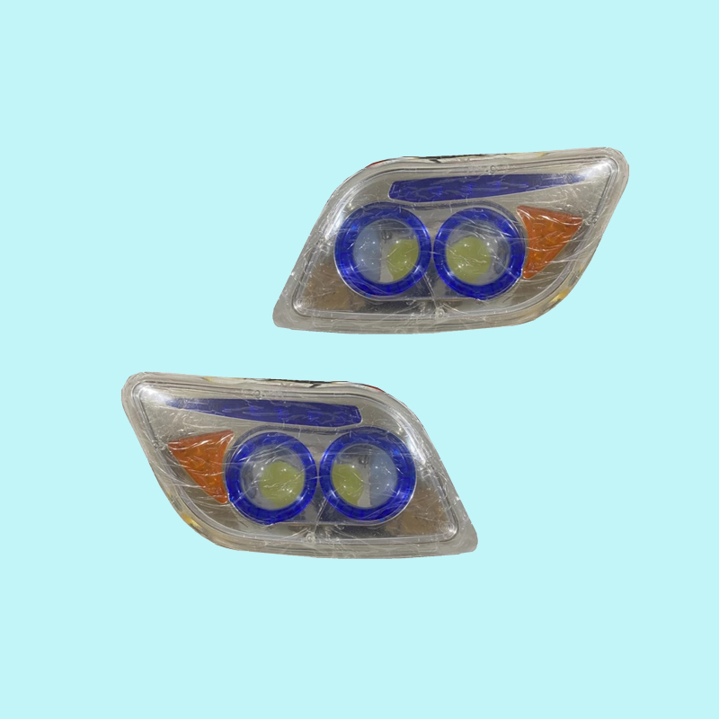 电动三轮车前大灯四轮车LED转向灯行车灯全封闭篷车刹车车头大灯