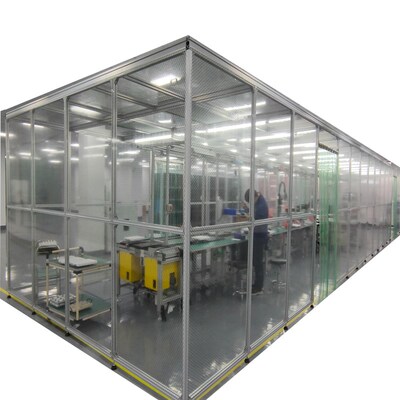 千级光学电子车间洁净棚无尘超净工作间安装无尘净化棚