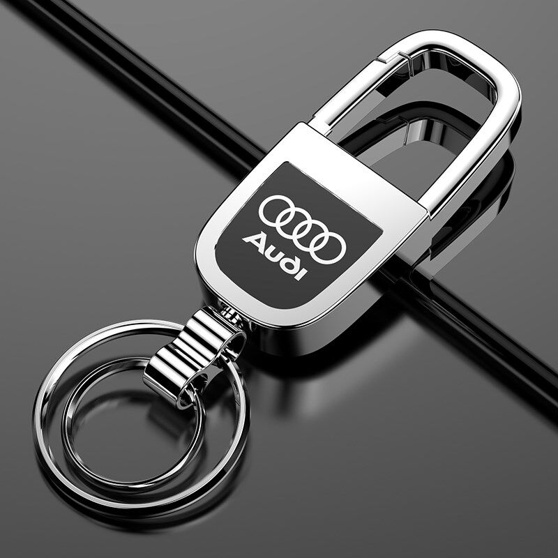适用于奥迪a4l钥匙扣2023款a6l/a3/q3/q2l/a5/q7/a8/a7/q5l锁匙链