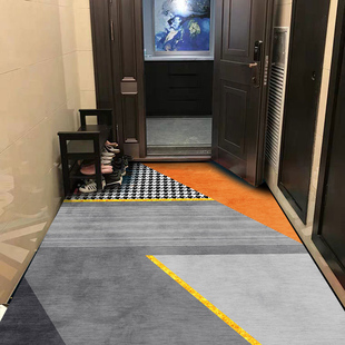 入户门地垫PVC可擦免洗地毯门垫进门口脚垫家用进户门垫子可裁剪