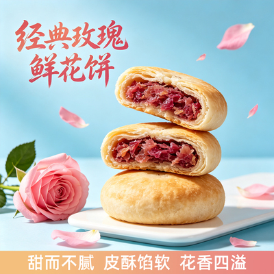 云南特产多味鲜花饼礼盒