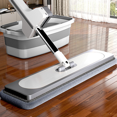 免手洗大拖把2022新款家用平板一拖地净懒人干湿两用拖布墩布神器