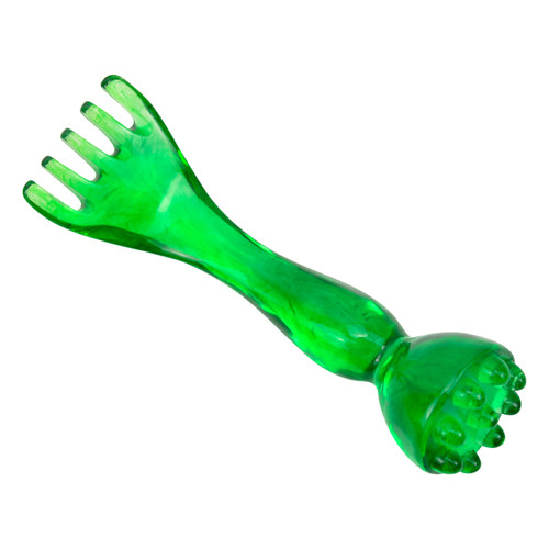 莲蓬头经络刷面部脸部拨筋刮痧美容头疗按摩器五爪头皮身体疏通排