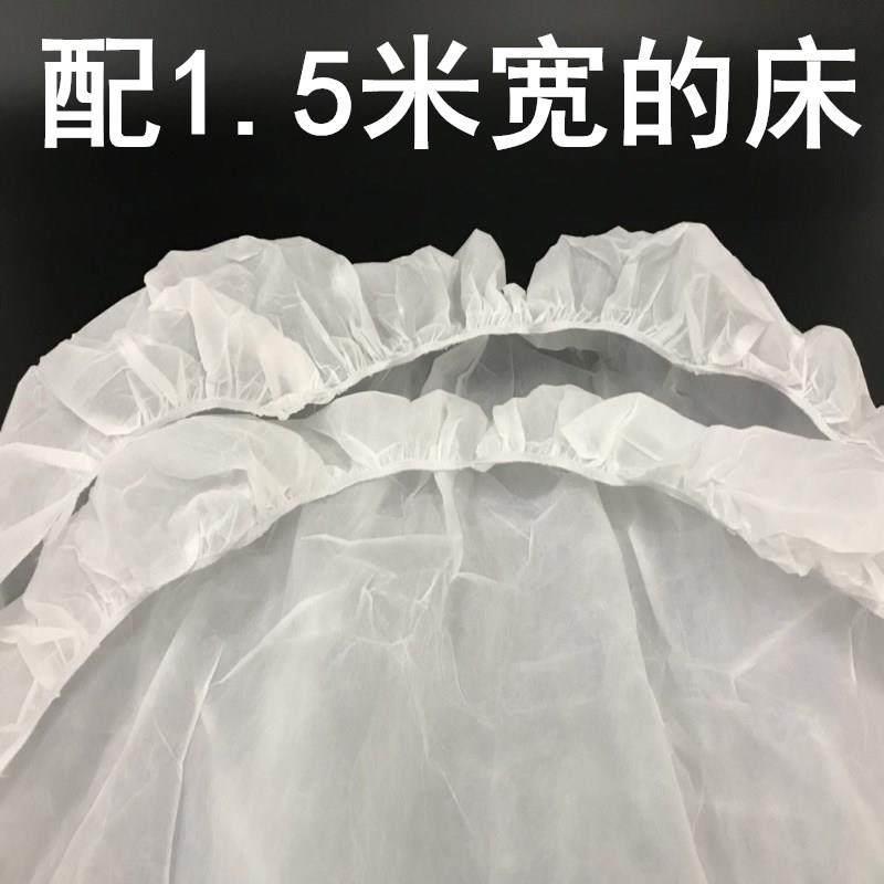 家居大号床单不织布布防水塑料布遮盖套加厚沙发一次性床笠床罩防