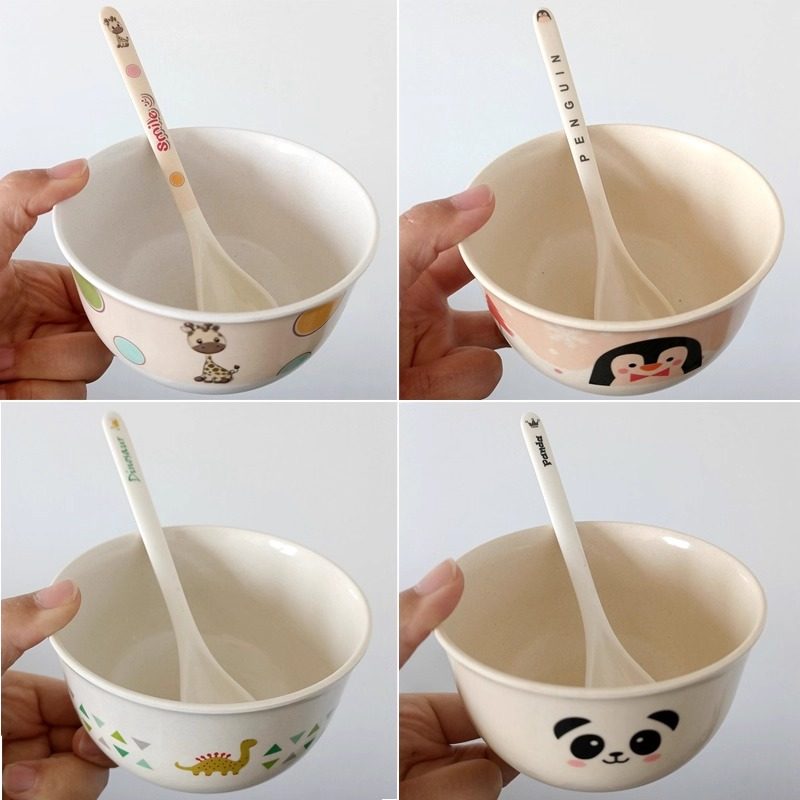 宝宝吃饭喝汤碗婴幼辅食吃面条碗