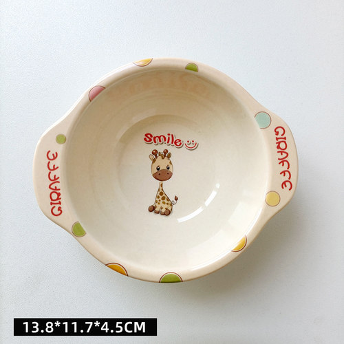 竹纤维卡通创意儿童餐具