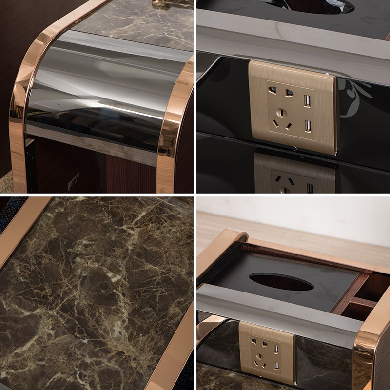 足浴茶几足疗按摩茶几柜经济型多功能足疗店沙发中间小茶几桌