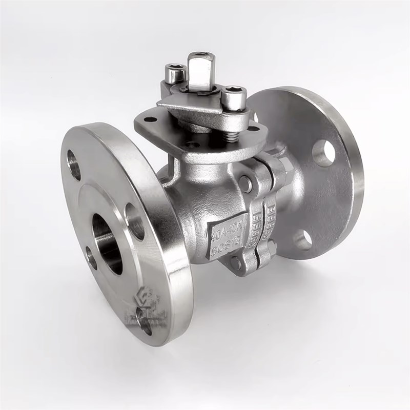 Q1F-10K日标法兰球不锈钢0/1手动球DN15 20  2