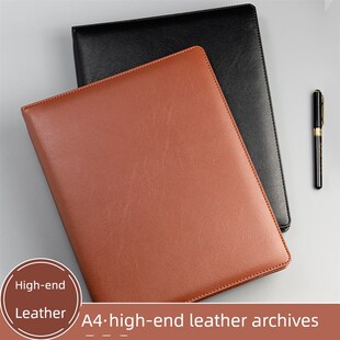 信息书文件夹插入超四孔活页夹外壳打孔拆卸文件组织者小册子产前