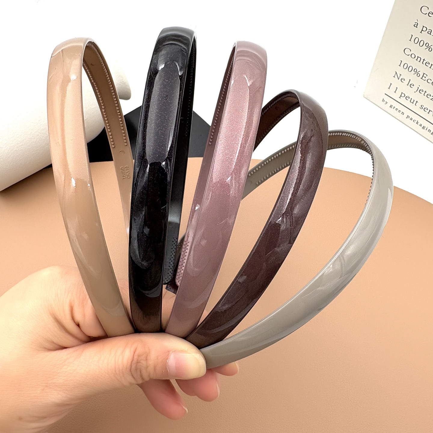 发箍女宽1.3厘米亮光闪粉发箍