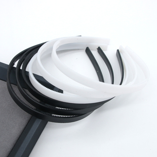 0.9厘米宽35.5厘米带双排齿儿童发箍环保塑料头箍手工diy发饰配件