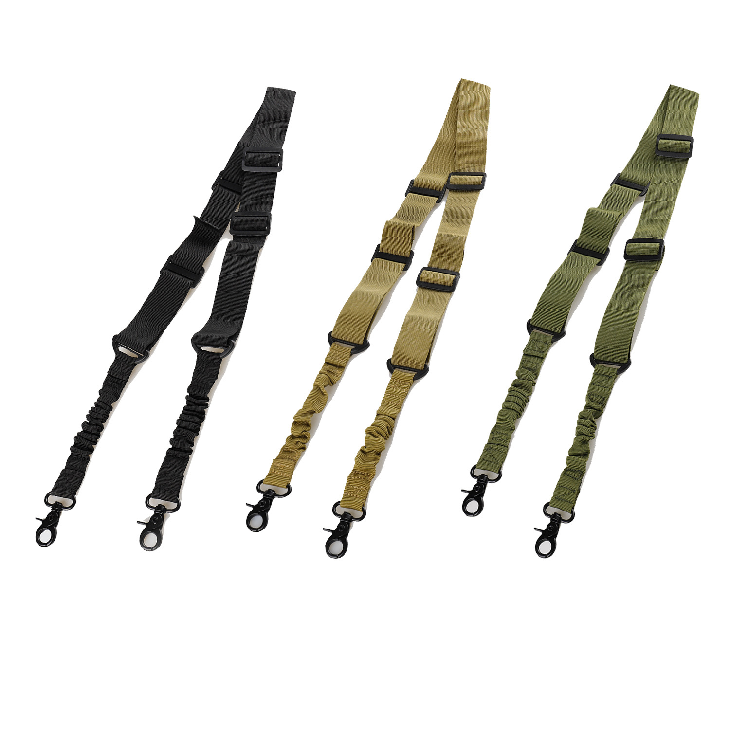 战术背绳双点式战术背带安全绳