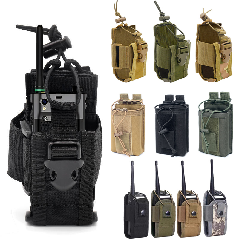 对讲机包肩挂快拔套讲机挂包收纳