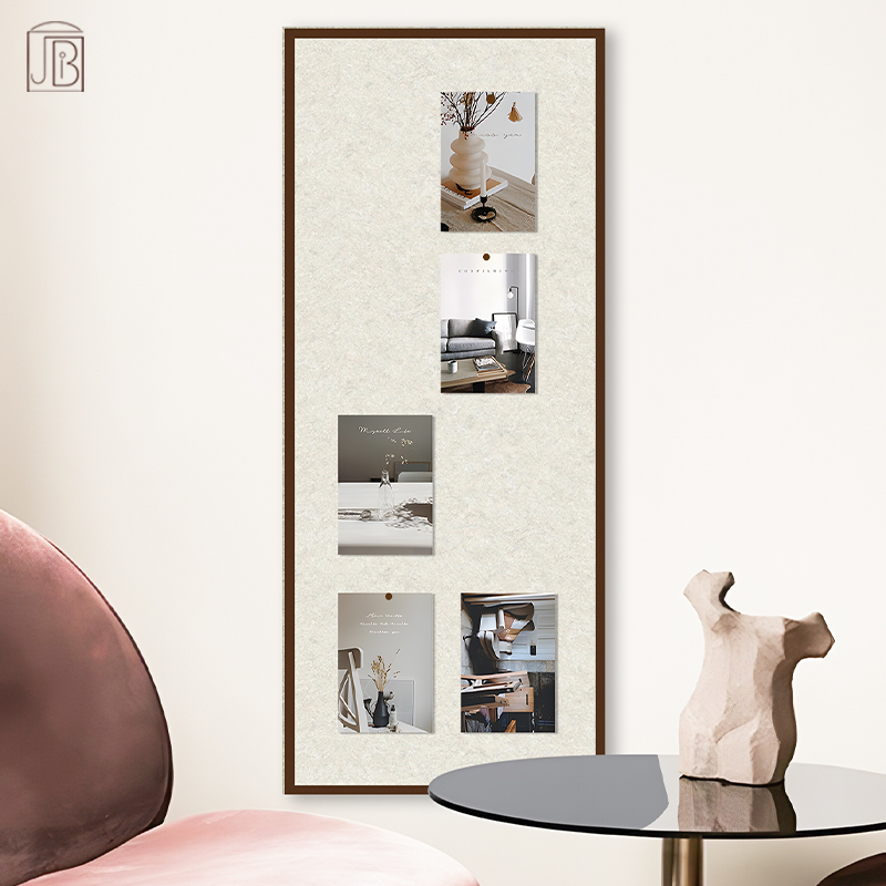 软木板照片墙毛毡墙贴留言板展示板ins风主题墙愿景板玄关客厅墙