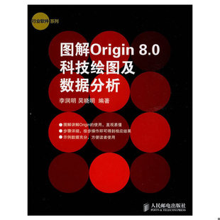 库存绝版书图解Origin 8.0科技绘图及数据分析 9787115212764 李润明,吴晓明　编著 人民邮电出版社
