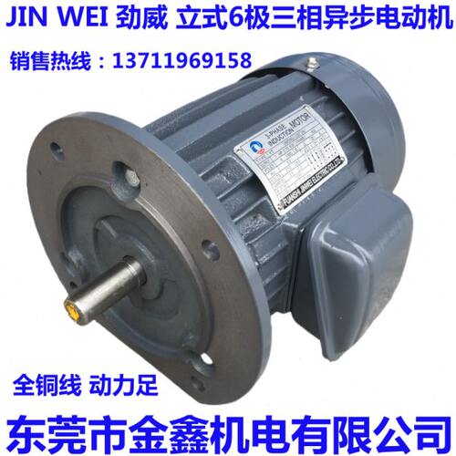 JIN WEI(劲威) LIXIANG(力象) 三相卧式电机0.37KW~15KW 6极 马达