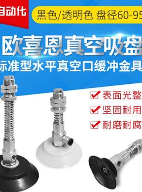WEH16 WEH17-D60/80/95-10/30/50/70 承重吸玻璃大型气动真空吸盘