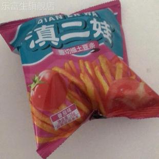 滇二娃农科院原切番茄土豆薯条16g蜂蜜黄油休闲解馋年货小吃零食