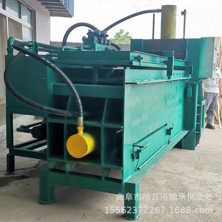 牛羊饲料储存打包机稻壳椰壳打包套袋机豆秸麦秸打包压块机