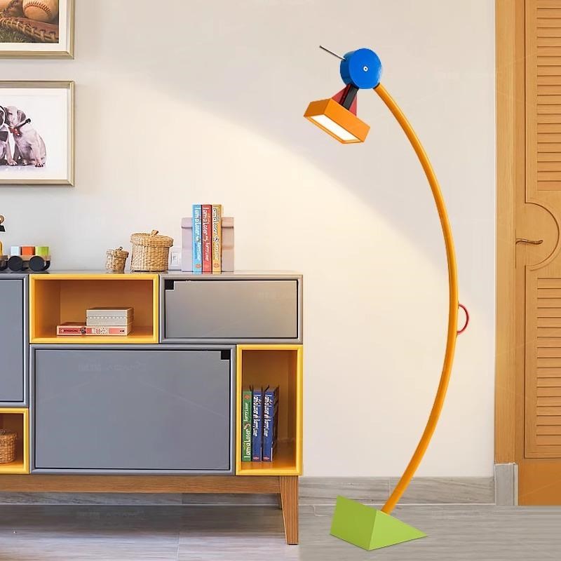 多巴胺可调节落地灯钓鱼灯客厅沙发旁卧室床头卡通彩色装饰氛围感