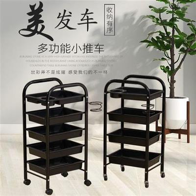 发廊美发店工具柜理发镜台理发店柜子多功能小推车木质理发柜