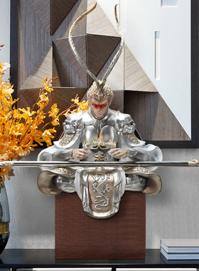 斗战胜佛摆件齐天大圣创意家居工艺品办公室桌面小摆设装饰品悟空