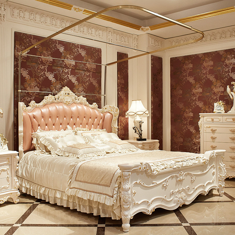 U型导轨蚊帐遮光帘支架配件拉幕式落地结实加厚1.8家用床帘支架