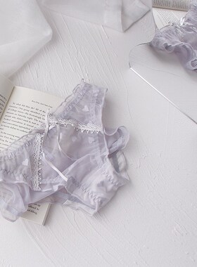 内裤女蕾丝夏季薄款性感女式透气纯棉裆甜美少女低腰白色三角裤头