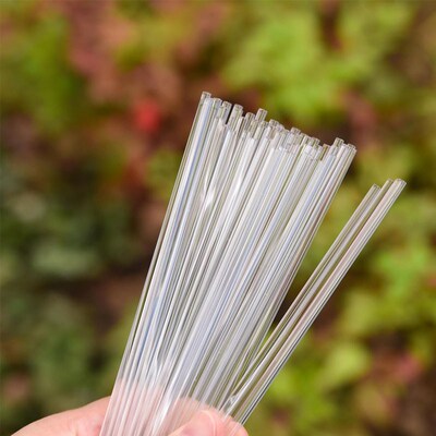 兰花支架透明杆绿植物蝴蝶兰支架亚克力园艺造型固定夹多肉支撑杆