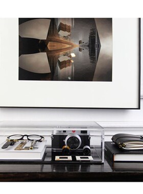 相机摆件样板间书房书桌摆件摄影道具模型新中式复古怀旧照相机