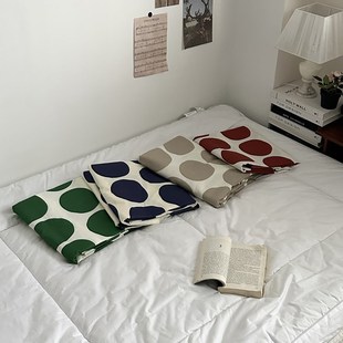 北欧风简约波点纯棉全棉200x230被套150x200单人宿舍被罩单件