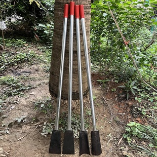 弹簧钢锻打洞铲挖坑神器挖电杆洞农用洛阳铲取土器挖树铲挖泥工具