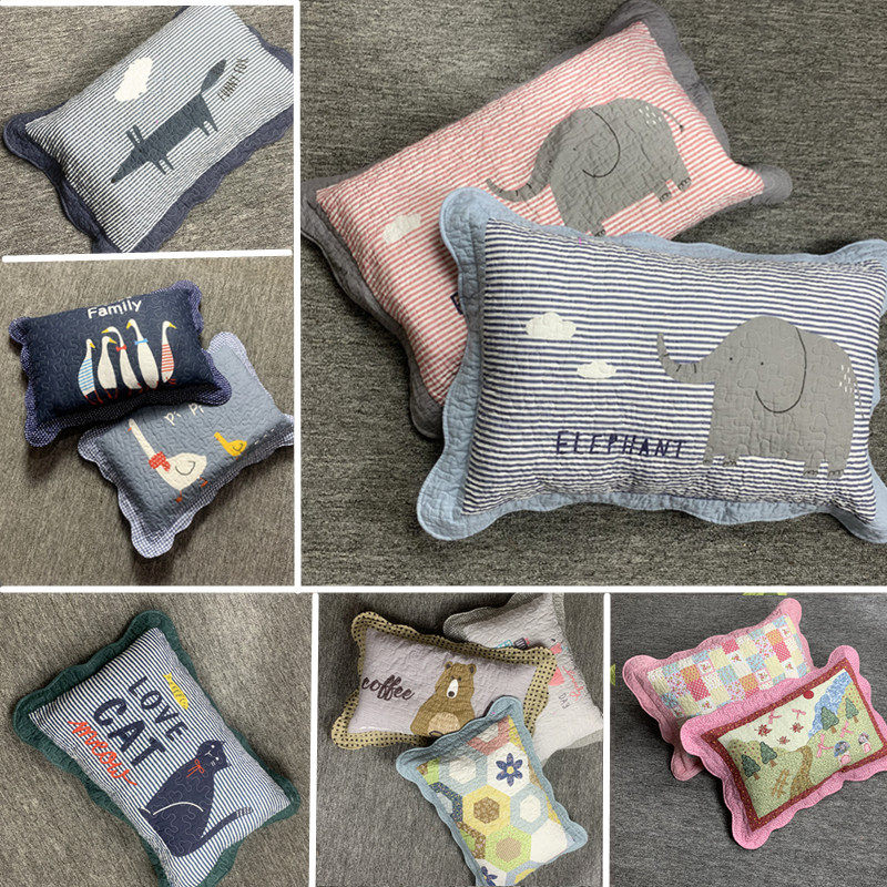 一只装全棉衍缝布艺枕套40.60+5cm全棉枕头套学生单人枕套包邮