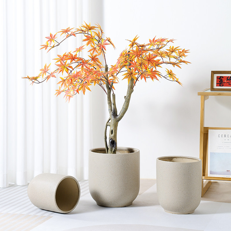 陶瓷花盆家用客厅北欧风落地种树发财树金钱树黑金刚龟背竹专用盆,鲜花速递/花卉仿真/绿植园艺,花盆,淘宝优惠券,粉丝福利购,淘宝优惠卷