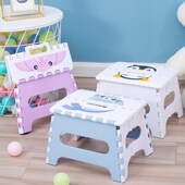 可折叠凳子家用省空间便携户外马扎塑料小板凳卡通儿童矮凳成人