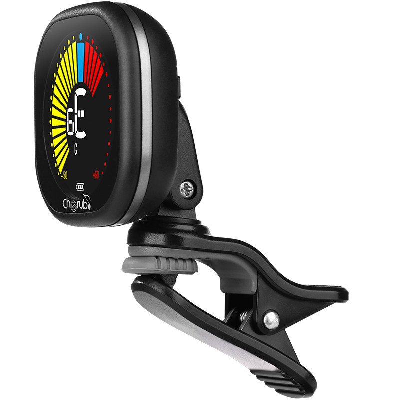 小天使调音器吉他尤克里里小提琴专用电子自动校音可充电调弦定音