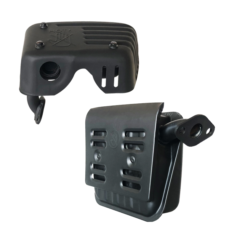 汽油发电机水泵配件152F154F156F消音器/排气管1KW2KW154F消声器