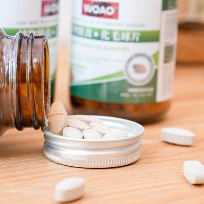 WOAO化毛球片植物提取猫草片帮助化毛排毛球吐猫毛护胃消食72g